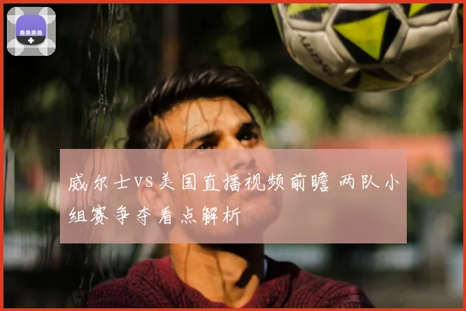 威尔士vs美国直播视频前瞻 两队小组赛争夺看点解析